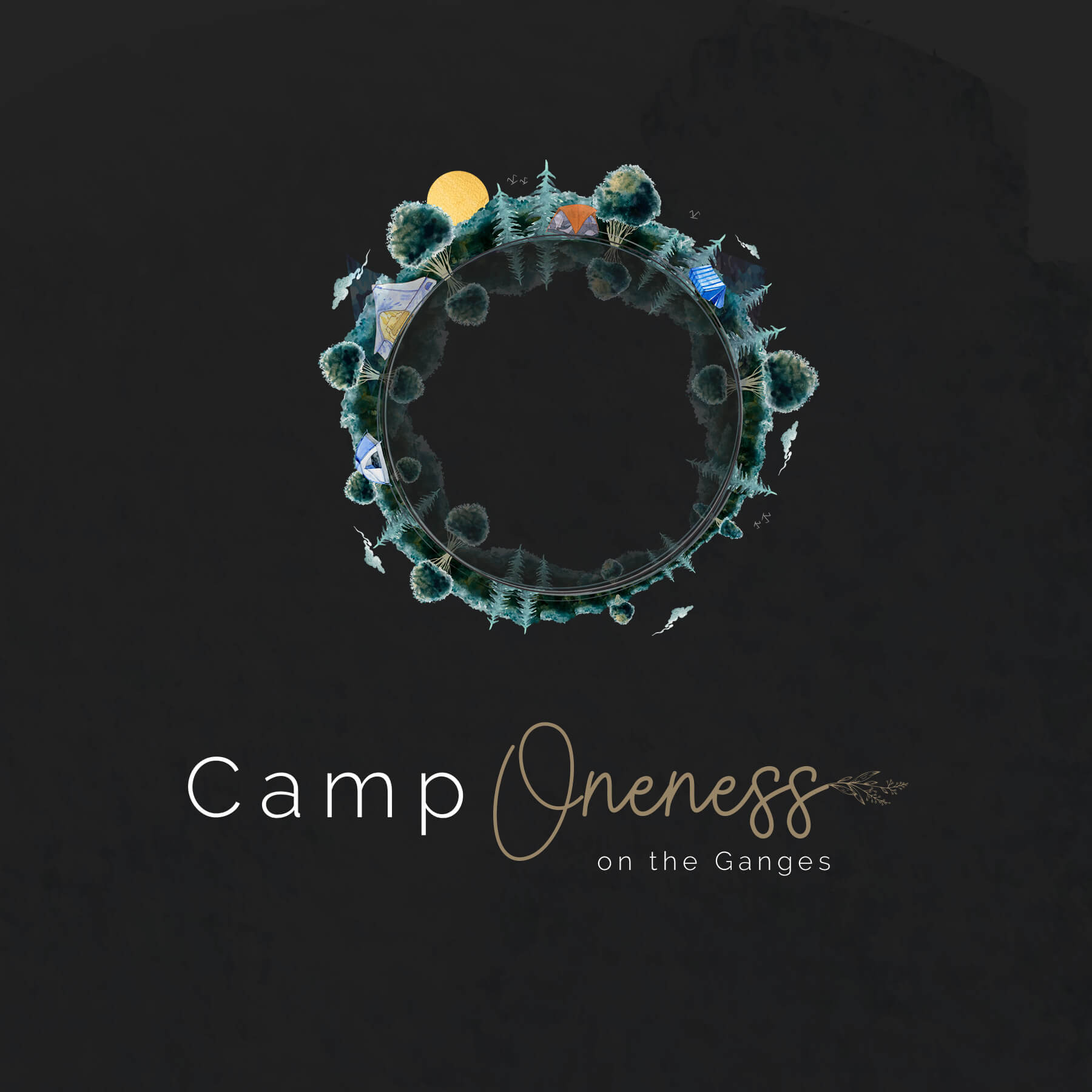 camp oneness logo design